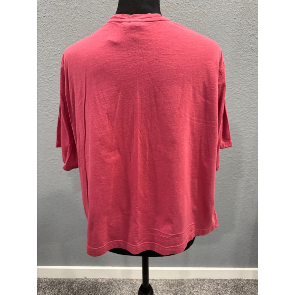 Adidas Women's Pink Short-Sleeve Top, Size XL - Picture 4 of 7